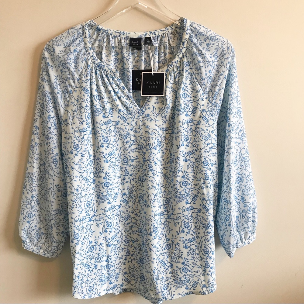 Kaari Blue Women's Top (NWT)